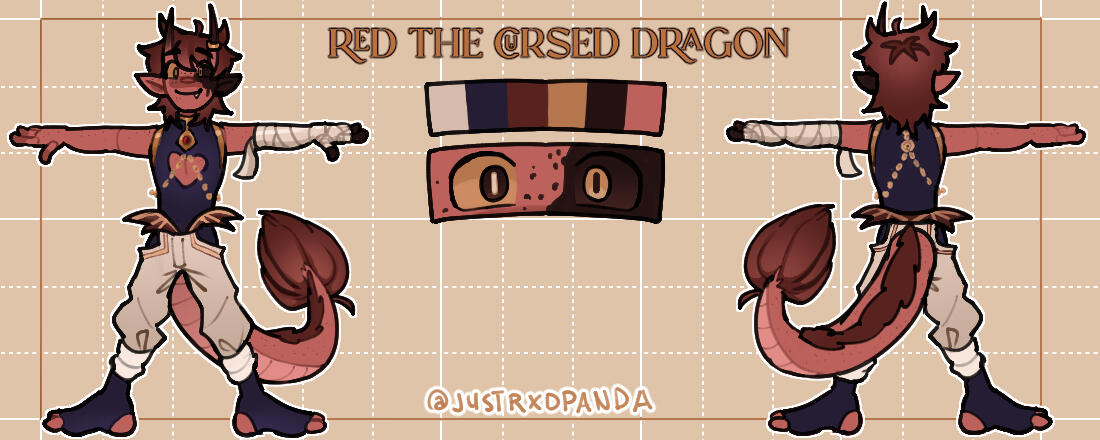 Red The Cursed Dragon